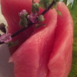 うなぎ屋酒坊・画荘 越後屋 - お造りはとろっとろの大間のマグロ。ウットリ。。な味。。。