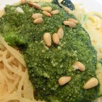 VIA Brianza - パスタメニュー 1000円 のたっぷりバジルのリグーリア風スパケッティ