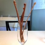 VIA Brianza - パスタメニュー 1000円 のグリッシーニ