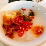 Spago by Wolfgang Puck - サラダ中心に中華粥ってのがヘルシーでしょ？ｗ