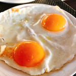 Spago by Wolfgang Puck - 玉子料理は別注文で目玉焼き頼んで～