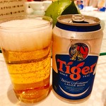 Happy Joy Restaurant - もちろんタイガービアでビアビアするでしょ？