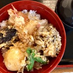 だるま - 金目天丼（1,500円）