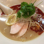 らーめん　かねかつ - 季節限定トムヤムクンヌードル（1,200円）