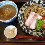 南部屋路ばた - ローストトマトと新生姜の鶏白湯にぼつけそば(2017年6月17日)