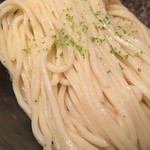 三ツ矢堂製麺 - 麺アップ