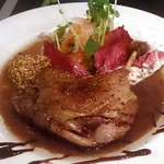 柊山ガーデン - 鴨コンフィ　カシス＆バルサミコソース