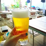 海外天 - 生ビール