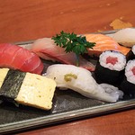 Sushi Masa - 1706 Sushi Masa(鮨昌) にぎり盛り合わせ@140,000Rp