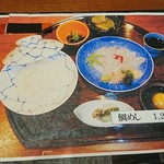 西川荘 - メニュー（鯛めし）