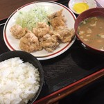 竹田丸福 - とり天定食