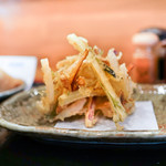 讃岐麺処 か川 - かき揚