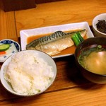 一膳飯屋 八起 - さば味噌ランチ♪