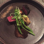 ブラッスリー ハルナ - 蝦夷鹿のロースト