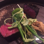 ブラッスリー ハルナ - 蝦夷鹿のロースト