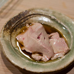 うを徳 - 2017.6 淡路星鰈の肝刺し