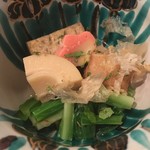 割烹 新多久 - 筍土佐煮