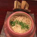割烹 新多久 - 筍と木の芽御飯<2合炊き>