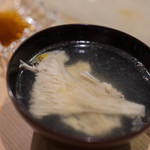 うを徳 - 星鰈（ほしがれひ）潮汁（うしほじる）