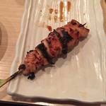 鳥すけ - 十本/五本コース共通・ねぎま(単品210円・税別)