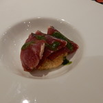 ポエシア - 高知産カツオのタタキとトマトのクスクス