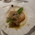 ポエシア - 宮城産ホタテ貝柱とサマートリュフ