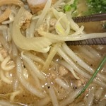 らーめん札幌直伝屋 - 炒め野菜(2017.06)