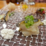 ステーキハウス バロン - 鮑などの前菜