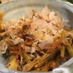 食楽処 あ - はちくと桜海老のきんぴら