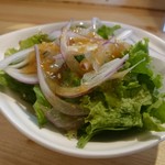 笑い処 MICHI - シャキシャキのサラダから