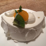 山中温泉　花紫 - 誕生日ということでケーキをいただく