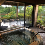 山中温泉　花紫 - 露天風呂（誰もいない時に撮影）