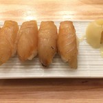 魚のおいしさを伝道する店 春代 - 島寿司（真鯒）