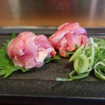 やきとり 正や - 地鶏もも造り