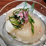 みやこわすれ - 新潟伝統野菜 寄居蕪の冷製蟹餡掛け