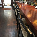 甍 - 店内カウンター席