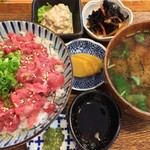 東京にぎりめし米専 - 本マグロ丼ぶり定食