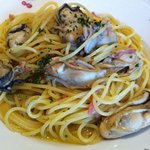 カキのパスタ1200円