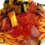 ナスとベーコンのパスタ800円