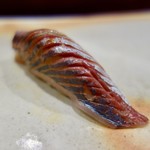 鮨匠 のむら - ［2017/06］寿司⑦ 真あじの握り