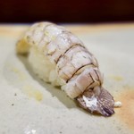 鮨匠 のむら - ［2017/06］寿司⑫ しゃこの握り