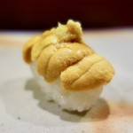 鮨匠 のむら - ［2017/06］寿司⑬ 唐津産赤うにの握り