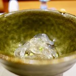 鮨匠 のむら - ［2017/06］酒肴① 西伊豆産テングサを使用したところてん