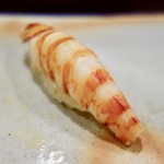 鮨匠 のむら - ［2017/06］寿司⑥ 本くるまえびの握り