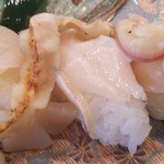 うまか亭 - 貝づくし(ホタテ・あわび・ほっき)