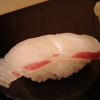 日本料理 はなの - おまかせにぎりセット 12貫 7,500円(鯛タイ) 2017年6月