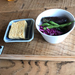 そば舎 あお - お通し