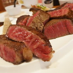 裏参道牛肉店 - ビフテキ定食