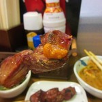 酒蔵 力 - 特製辛味噌をつけて