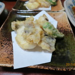 奥ながら - 鱸の天麩羅